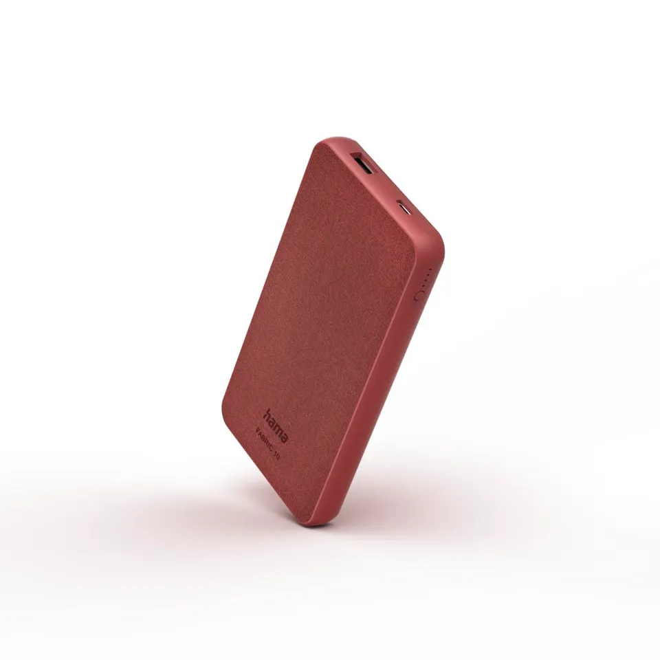 hama-powerbank-fabric-10-10000-mah-externer-akku-mit-usb-c-und-usb-a-zertifizier image 1