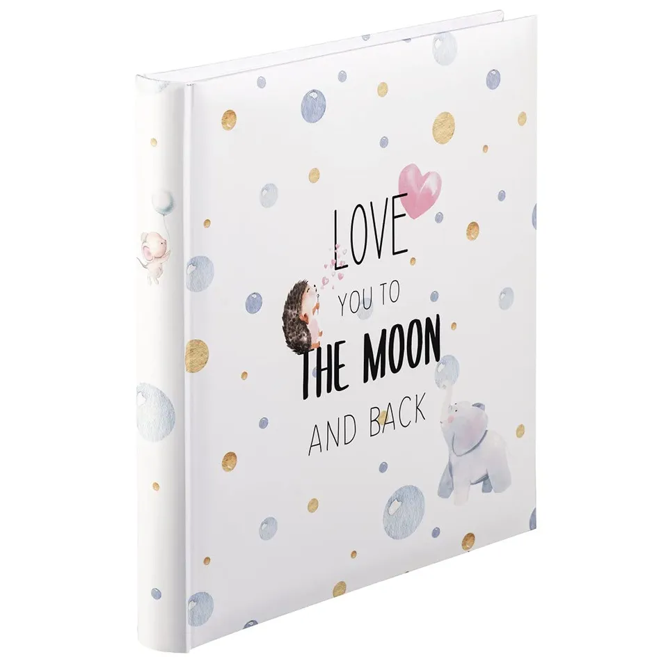 hama-babyalbum-to-the-moon-fotoalbum-mit-60-seiten-f-r-ca-240-fotos-10x15-cm-zum image 1