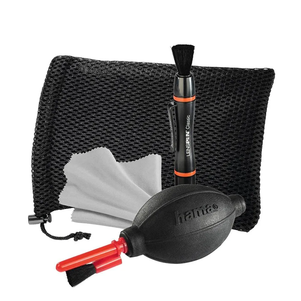 hama-optic-dry-foto-reinigungsset-4-teilig-lenspen-blasebalg-objektivpinsel-mikr image 1