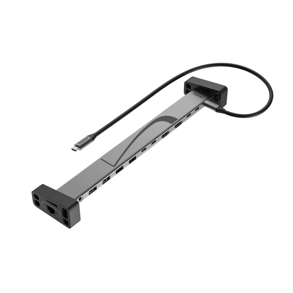 hama-connect2office-work-12in1-usb-c-docking-station-12-ports-2x-hdmi-4k-mst-gig image 1