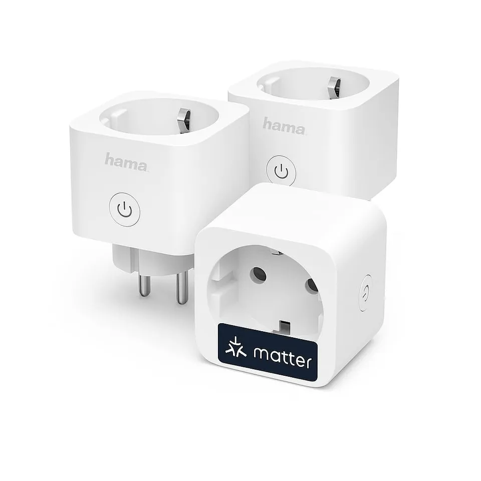 hama-wlan-steckdose-mit-matter-smart-home-3er-pack-app-und-sprachsteuerung-zeits image 1
