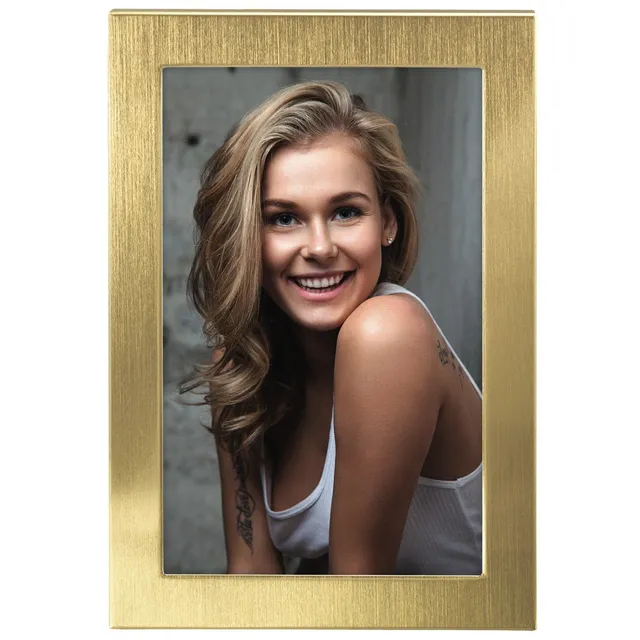 hama-bilderrahmen-davos-metall-portr-rtsrahmen-in-gold-13-x-18-cm-mit-glas-und-s image 1
