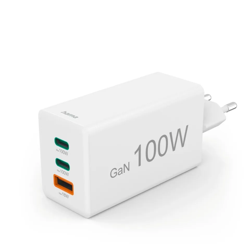 hama-schnellladeger-t-kompakt-100w-gan-usb-c-netzteil-mit-2x-usb-c-und-1x-usb-a- image 1