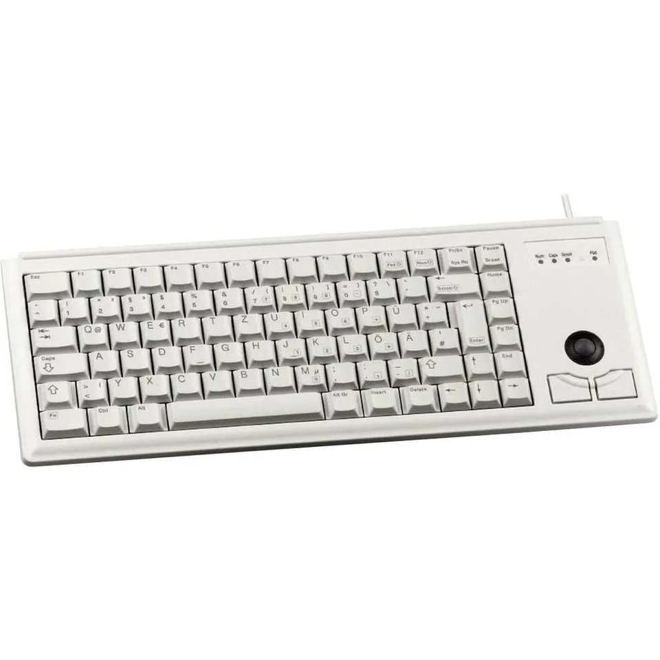 cherry-g84-4400-kompakttastatur-mit-trackball-kabelgebundene-usb-tastatur-qwertz image 1