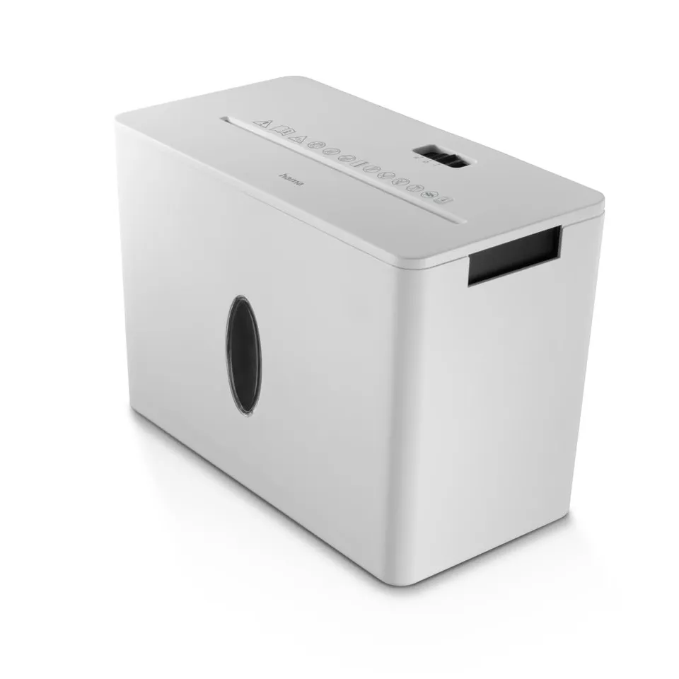 hama-safe-x40-w-aktenvernichter-p4-t4-e3-kreuzschnitt-bis-4-blatt-dsgvo-konform- image 1