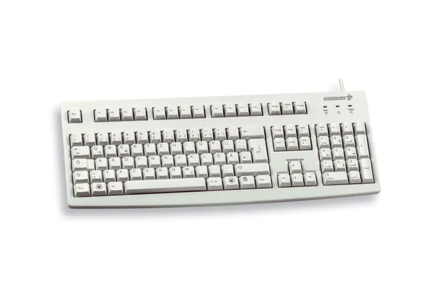 cherry-g83-6105-kabelgebundene-tastatur-deutsch-qwertz-ntk-technologie-hellgrau image 1