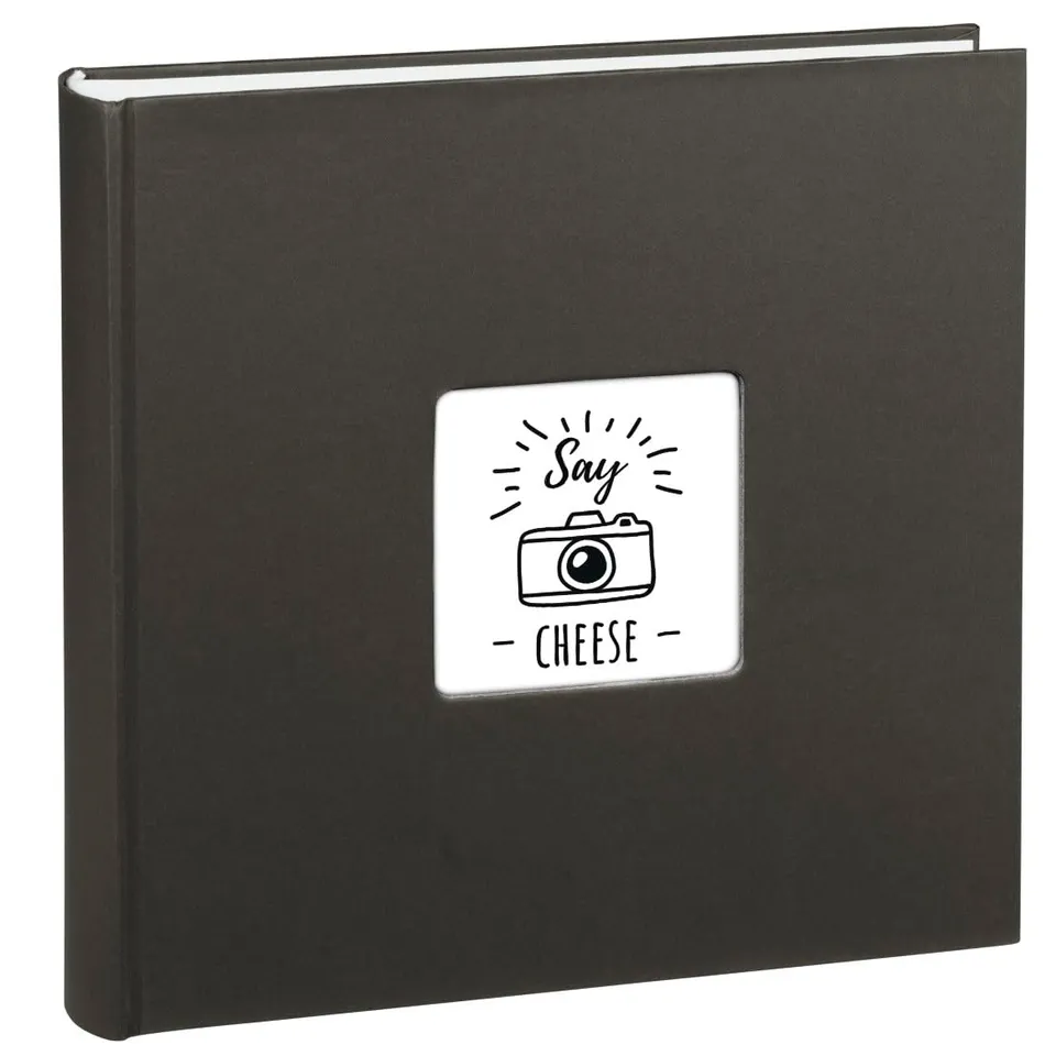 hama-jumbo-fotoalbum-fine-art-30x30-cm-schwarz-fotobuch-mit-100-wei-en-seiten-f- image 1