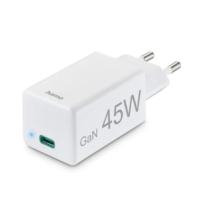 hama-gan-schnellladeger-t-45w-usb-c-power-delivery-qualcomm-quick-charge-3-0-kom image 1