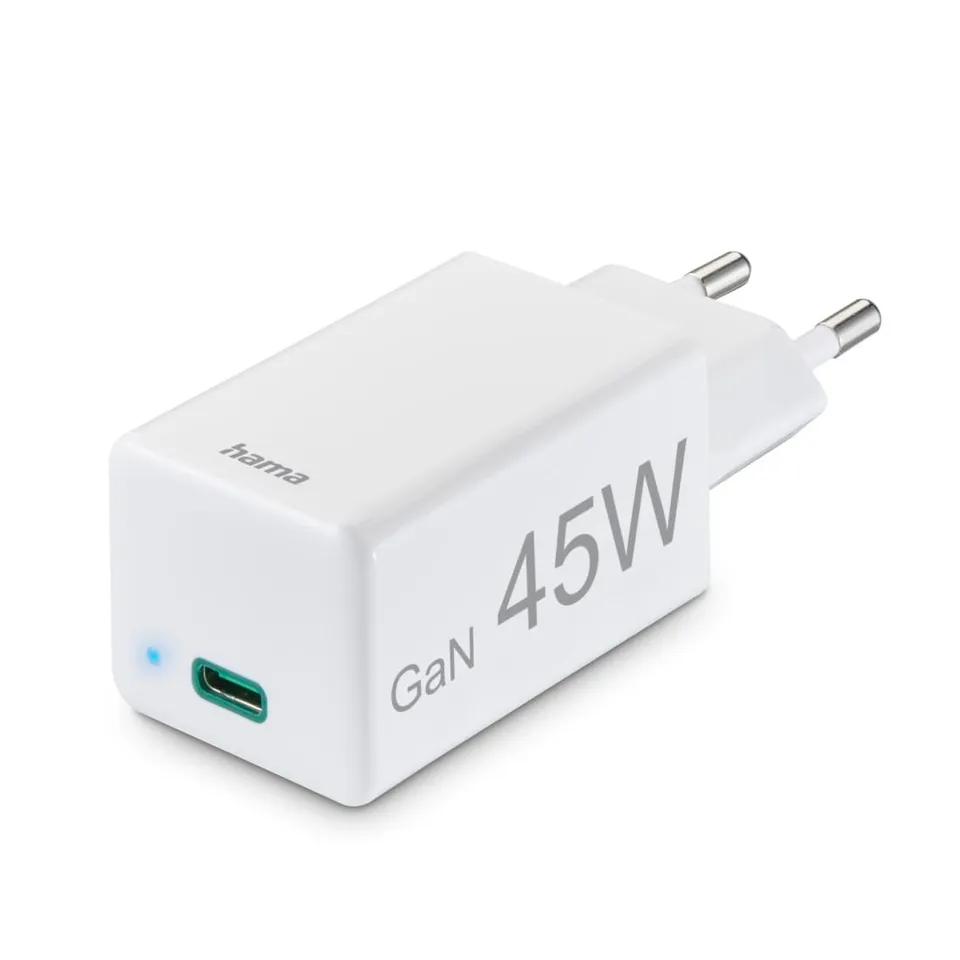hama-gan-schnellladeger-t-45w-usb-c-power-delivery-qualcomm-quick-charge-3-0-kom image 1