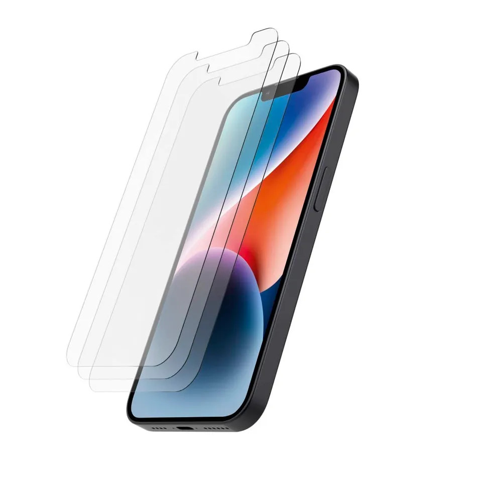 hama-schutzglas-f-r-apple-iphone-14-3-st-ck-9h-hartglas-displayschutz-kratz-und- image 1