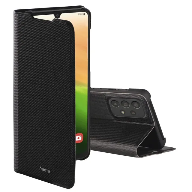 hama-handytasche-slim-pro-f-r-samsung-galaxy-a33-5g-booklet-h-lle-mit-geldb-rse- image 1