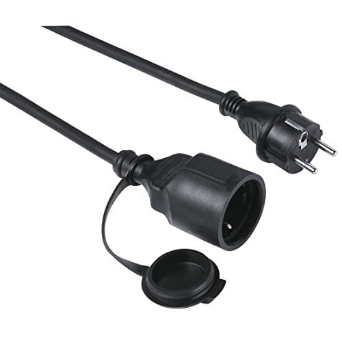 hama-verl-ngerungskabel-outdoor-10-m-ip44-schuko-stecker-winterfest-schwarz image 3