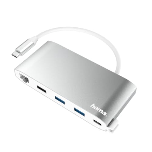 hama-usb-c-dockingstation-8in1-8-port-multiport-hub-mit-hdmi-4k-vga-3x-usb-a-usb image 4