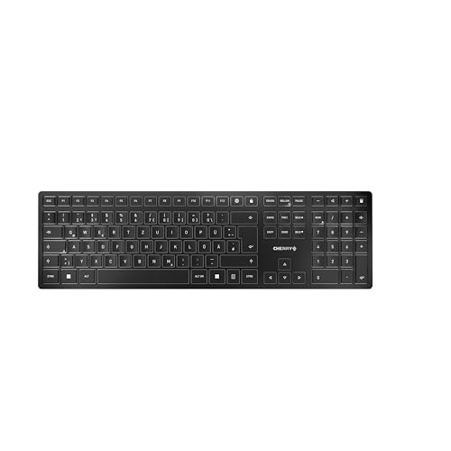 cherry-kw-9100-slim-kabellose-wiederaufladbare-tastatur-deutsch-qwertz-schwarz-g image 8
