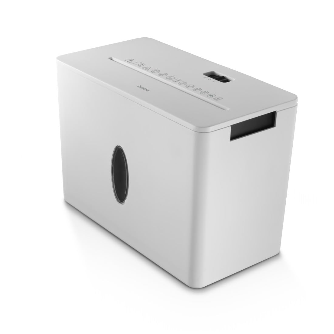 hama-safe-x40-w-aktenvernichter-p4-t4-e3-kreuzschnitt-bis-4-blatt-dsgvo-konform- image 1
