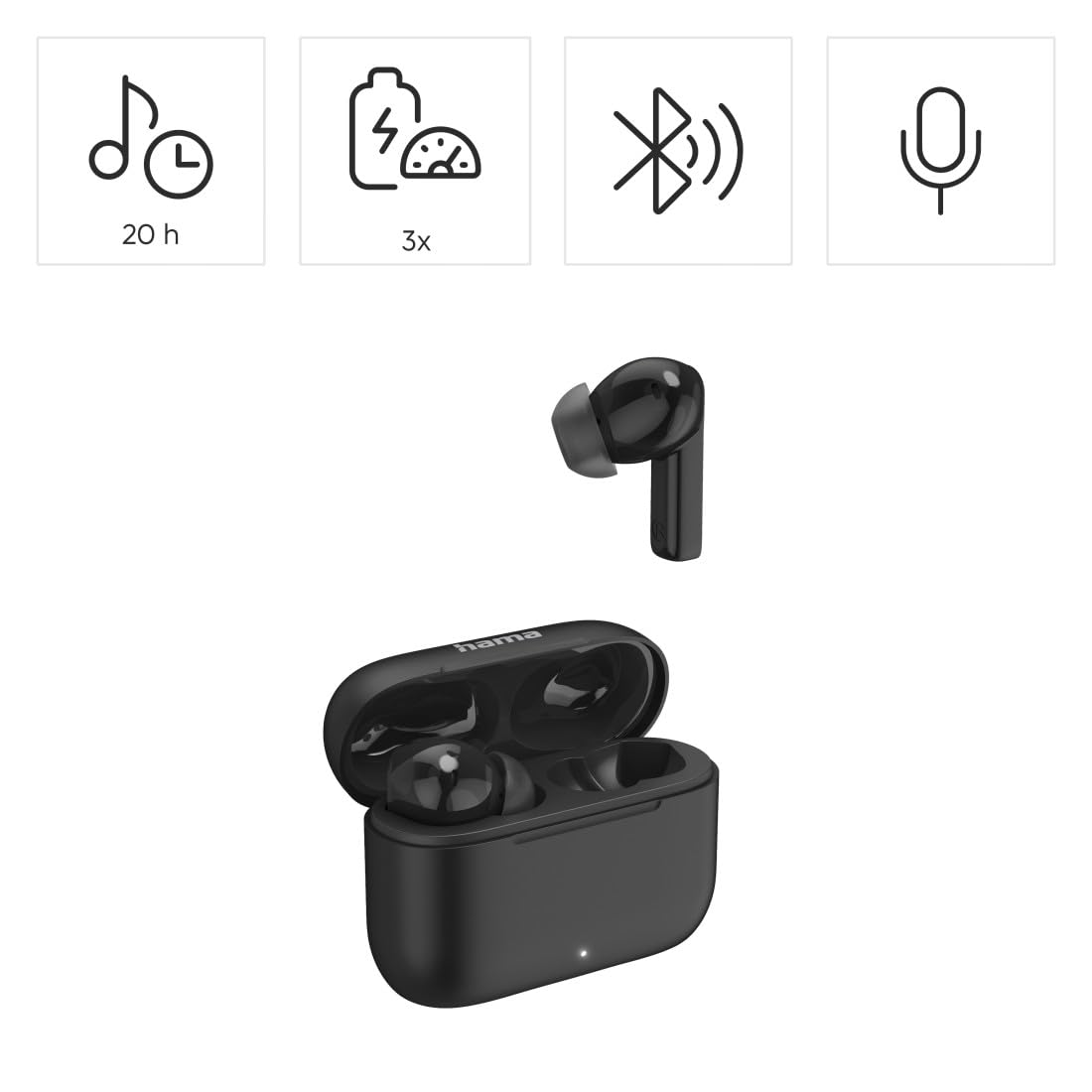 hama-passion-clear-ii-bluetooth-kopfh-rer-tws-in-ears-mit-active-noise-cancellin image 2