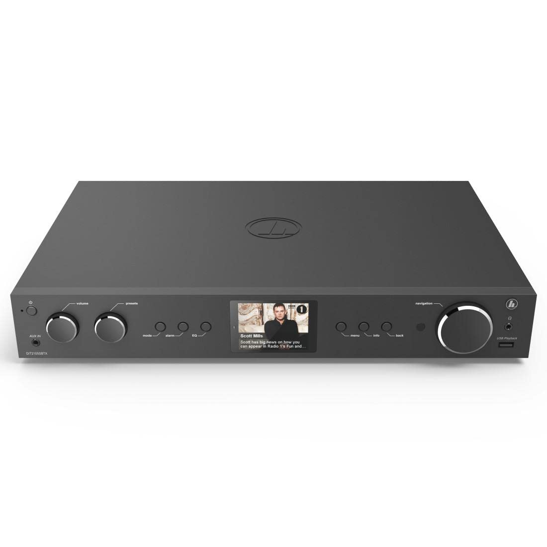 hama-dit2105sbtx-dab-digitalradio-hifi-tuner-mit-internetradio-fm-bluetooth-rx-t image 1