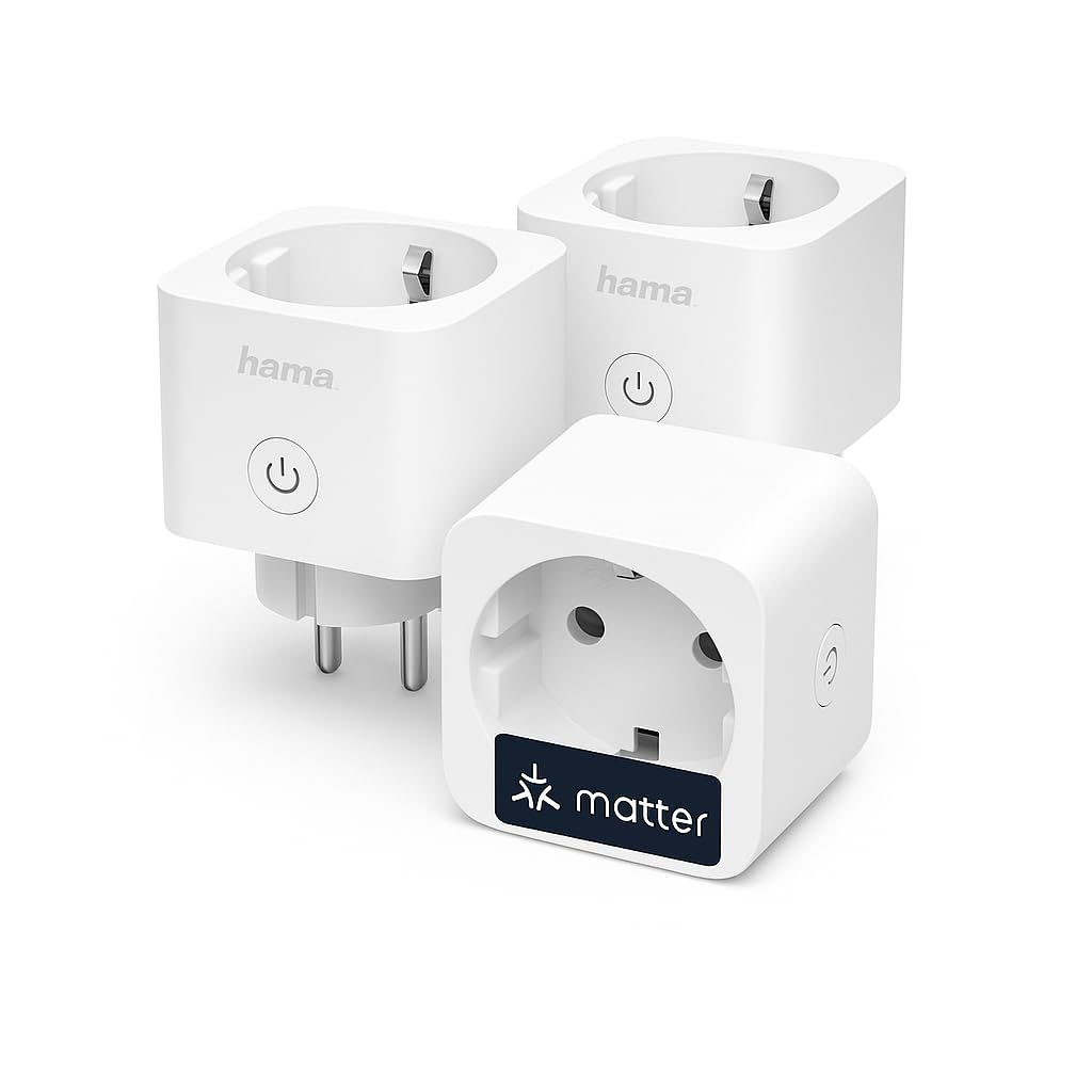 hama-wlan-steckdose-mit-matter-smart-home-3er-pack-app-und-sprachsteuerung-zeits image 1