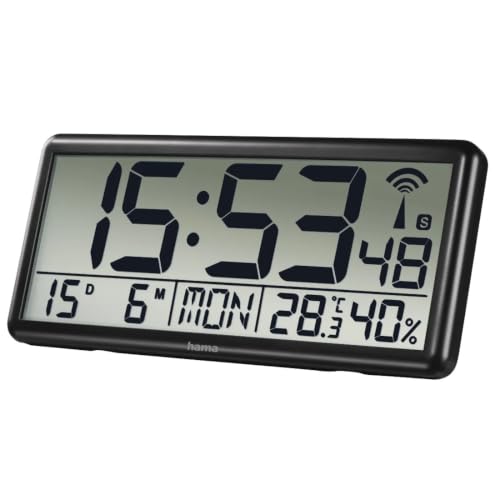 hama-jumbo-digitale-funk-wanduhr-xxl-mit-thermometer-hygrometer-datum-und-wochen image 6