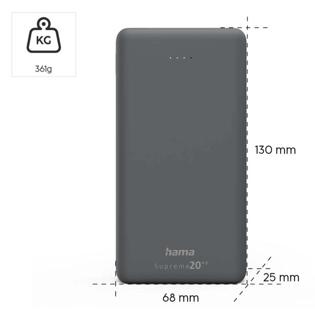 hama-powerbank-supreme-20000-mah-externer-akku-mit-usb-c-2x-usb-a-und-led-ladean image 4