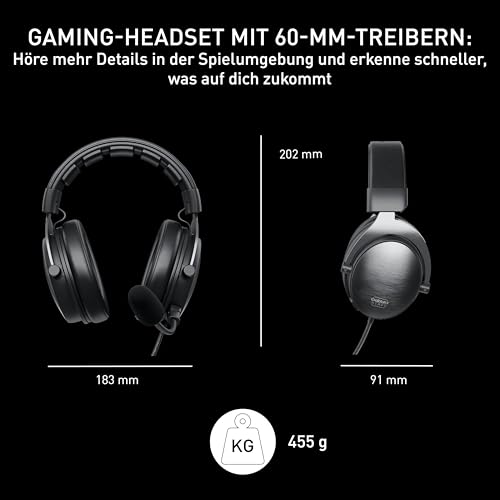cherry-xtrfy-h1-pro-gaming-headset-60-mm-treiber-2-austauschbare-mikrofone-memor image 8