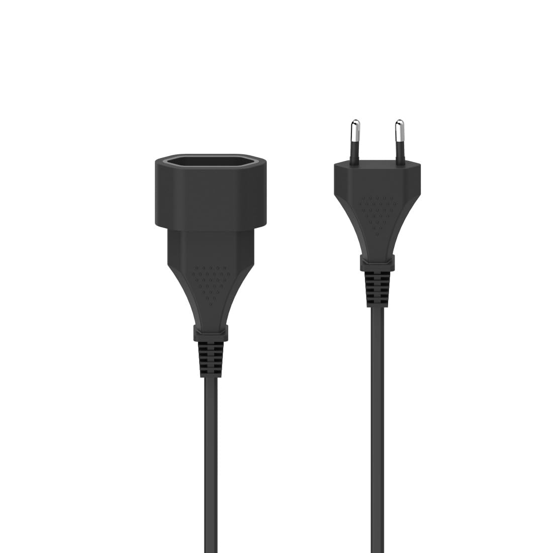 hama-verl-ngerungskabel-5-m-euro-stecker-auf-euro-kupplung-schwarzes-stromkabel- image 1
