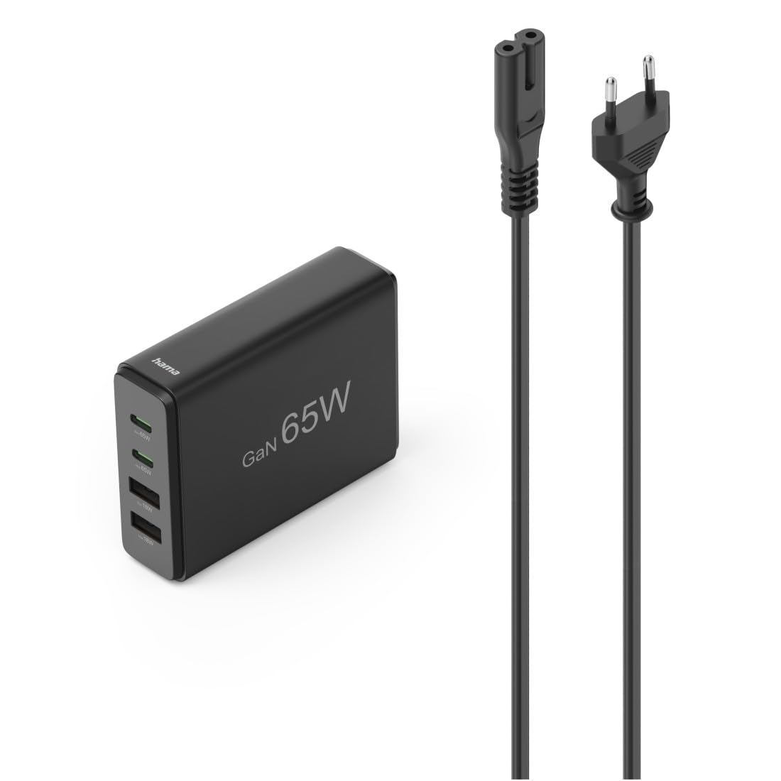 hama-65w-gan-ladestation-4-fach-usb-c-pd-usb-a-schnellladeger-t-mit-1-5-m-kabel- image 1