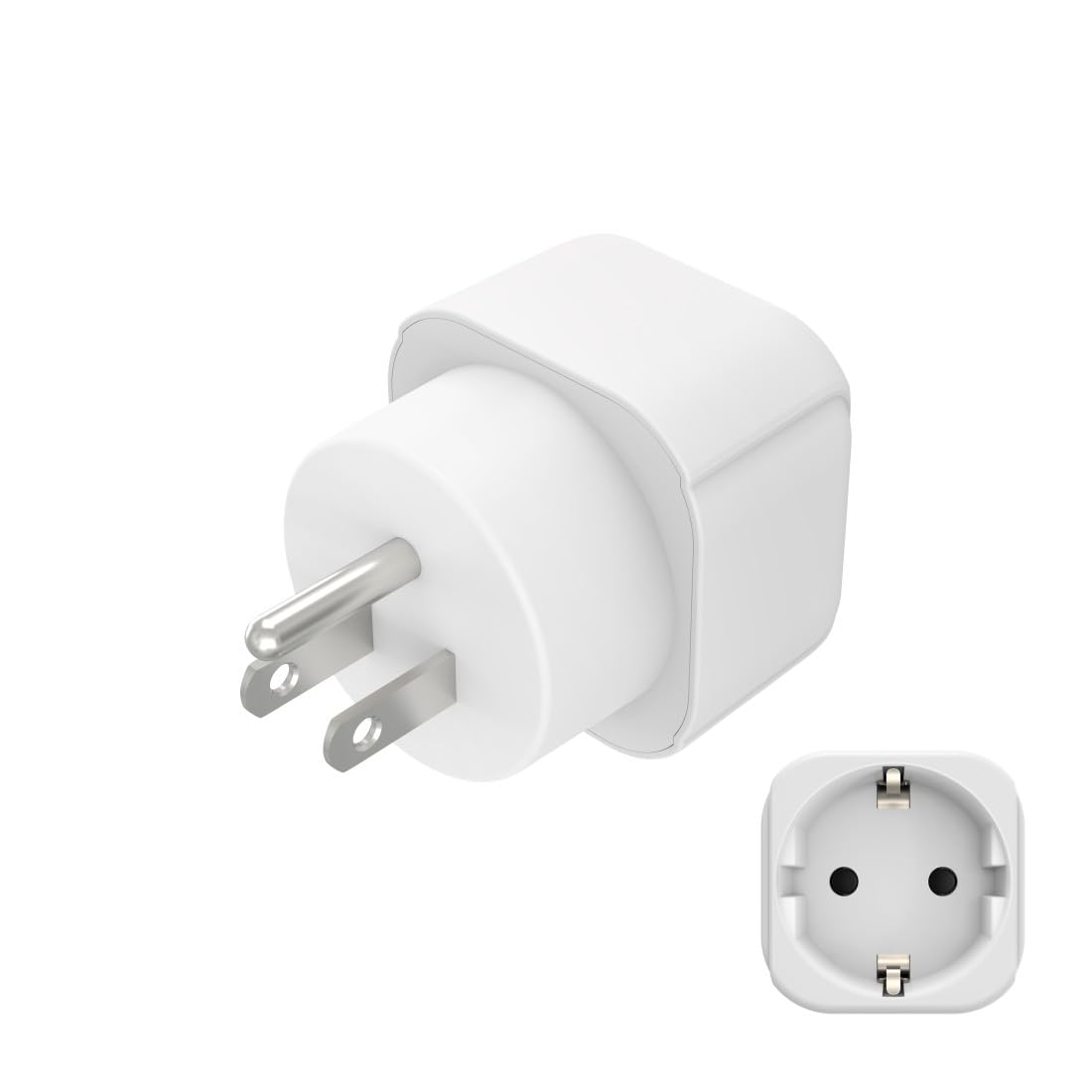 hama-reiseadapter-typ-b-reisestecker-f-r-usa-kanada-karibik-schutzkontakt-wei image 1