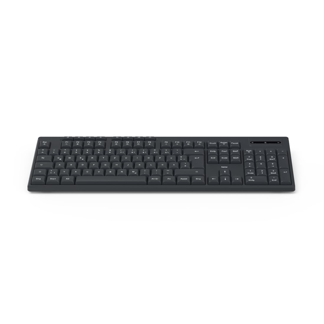 hama-funktastatur-wk-200-kabellos-2-4-ghz-leise-tasten-nummernblock-multimedia-k image 1