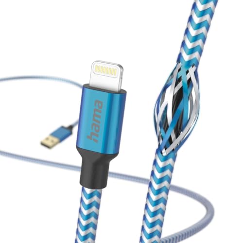 hama-ladekabel-reflective-usb-a-auf-lightning-nylon-geflochten-1-5-m-mfi-zertifi image 8