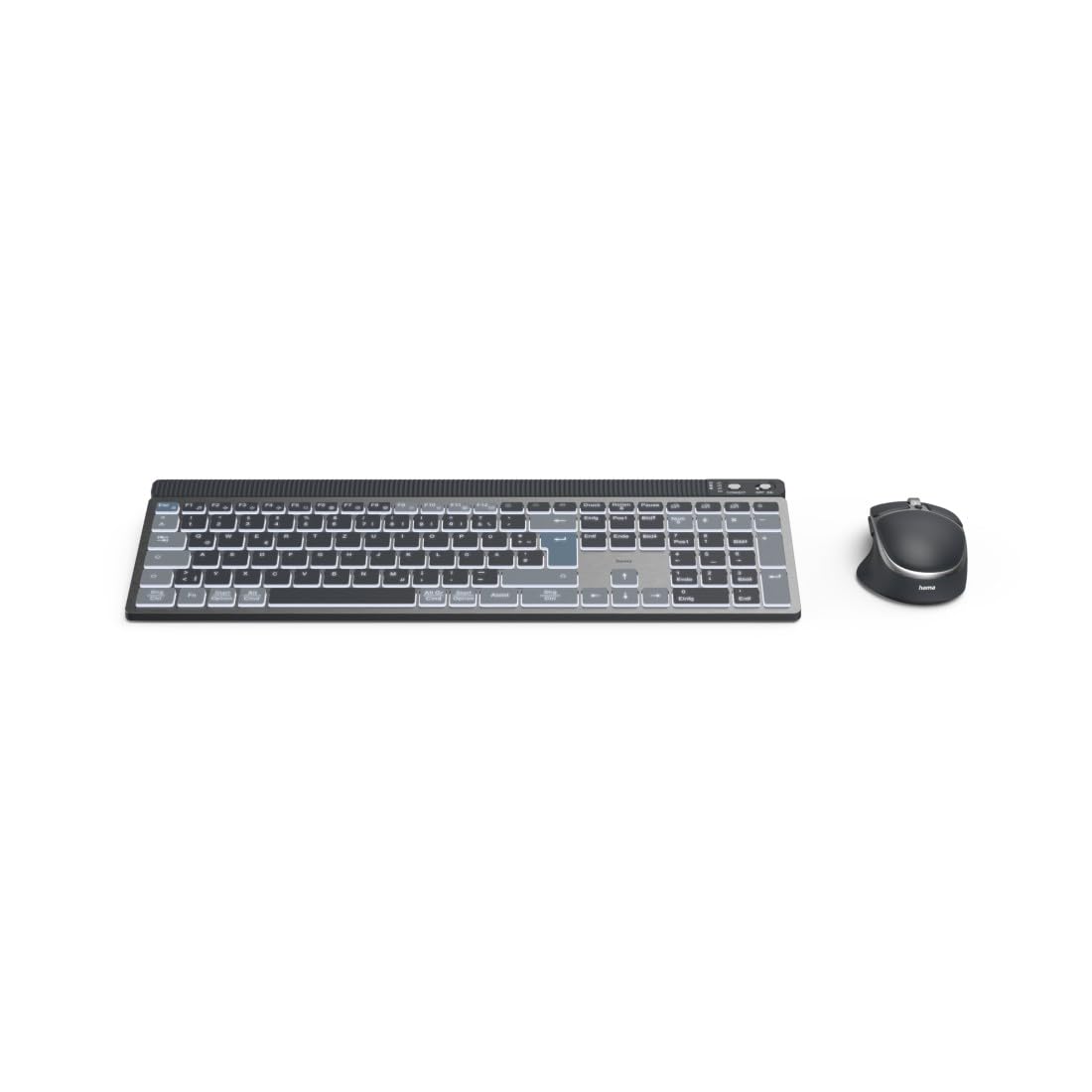 hama-tastatur-maus-set-kabellos-multi-device-1x-funk-2x-bluetooth-ger-uscharme-s image 1