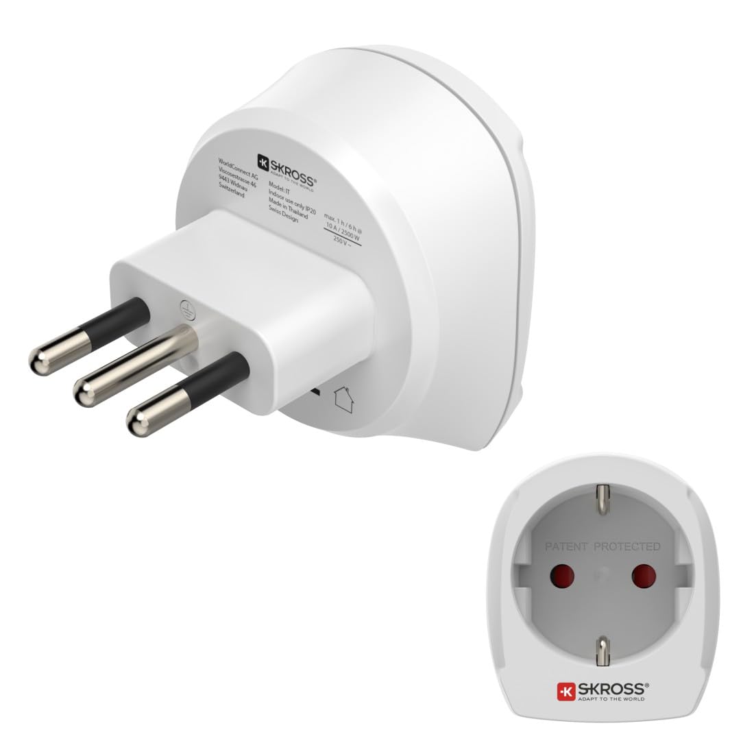 hama-reiseadapter-italien-typ-l-reisestecker-f-r-schutzkontakt-konturen-und-euro image 1