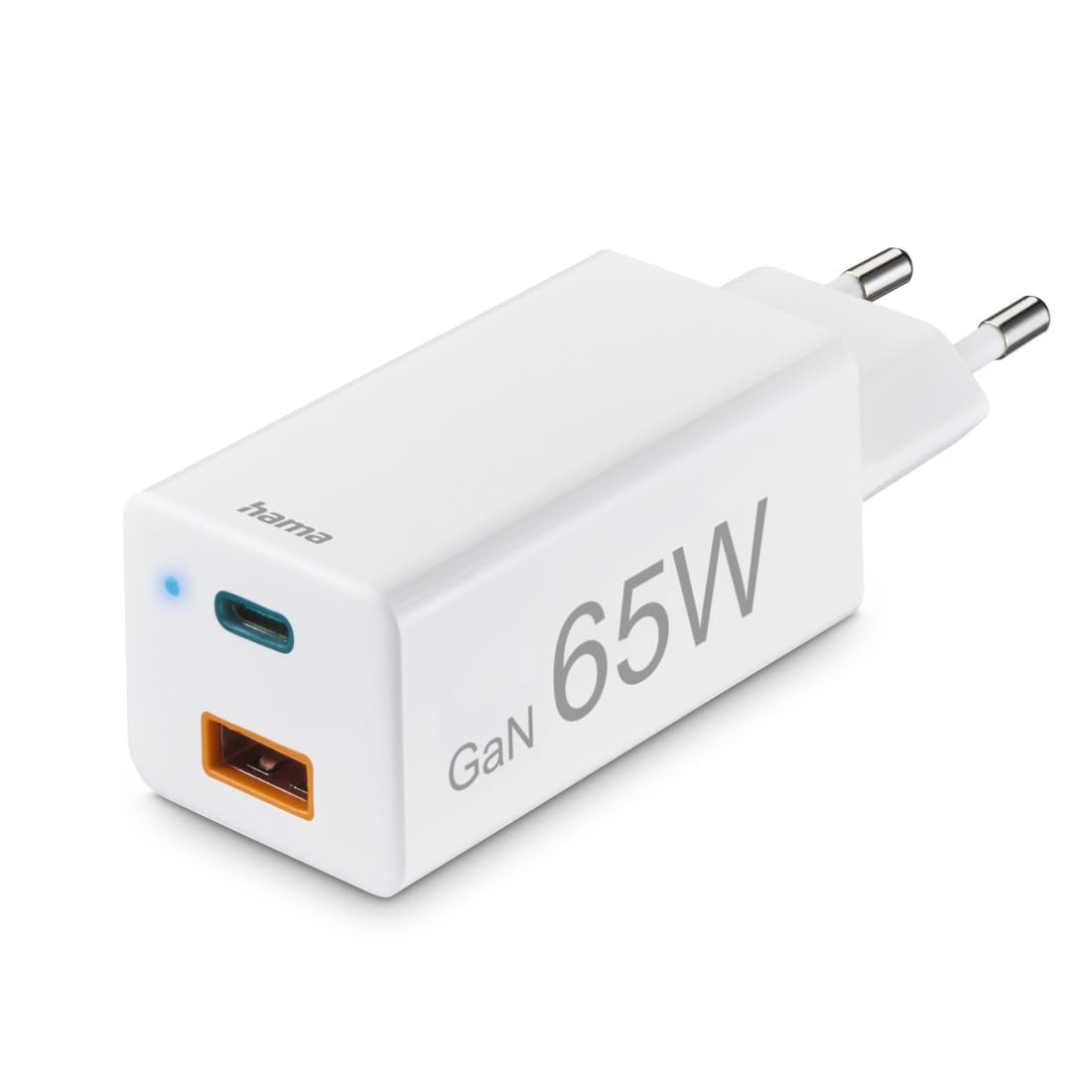 hama-usb-c-ladeger-t-65w-gan-2-port-netzteil-usb-c-pd-usb-a-quick-charge-3-0-f-r image 1