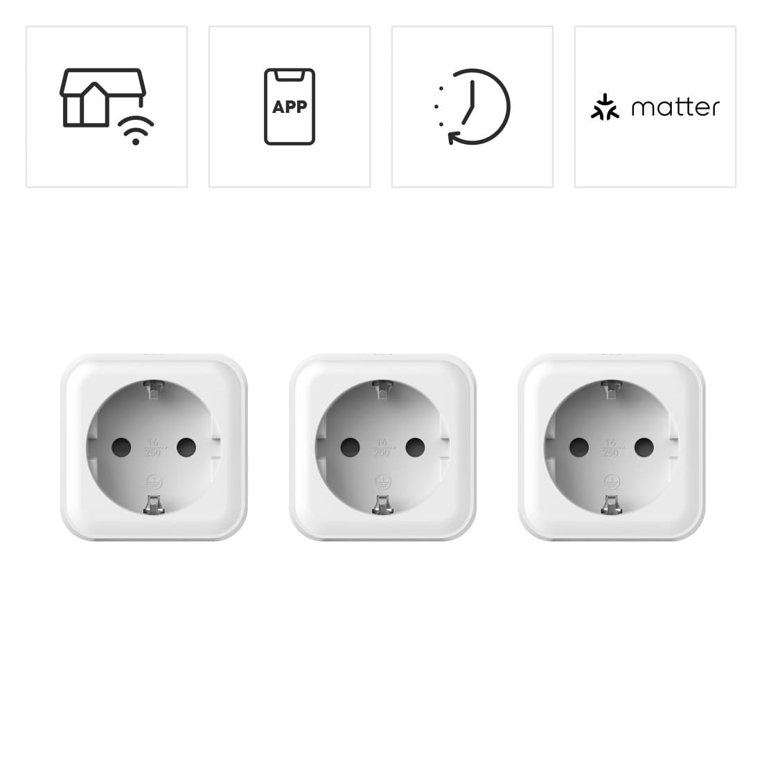 hama-wlan-steckdose-mit-matter-smart-home-3er-pack-app-und-sprachsteuerung-zeits image 2