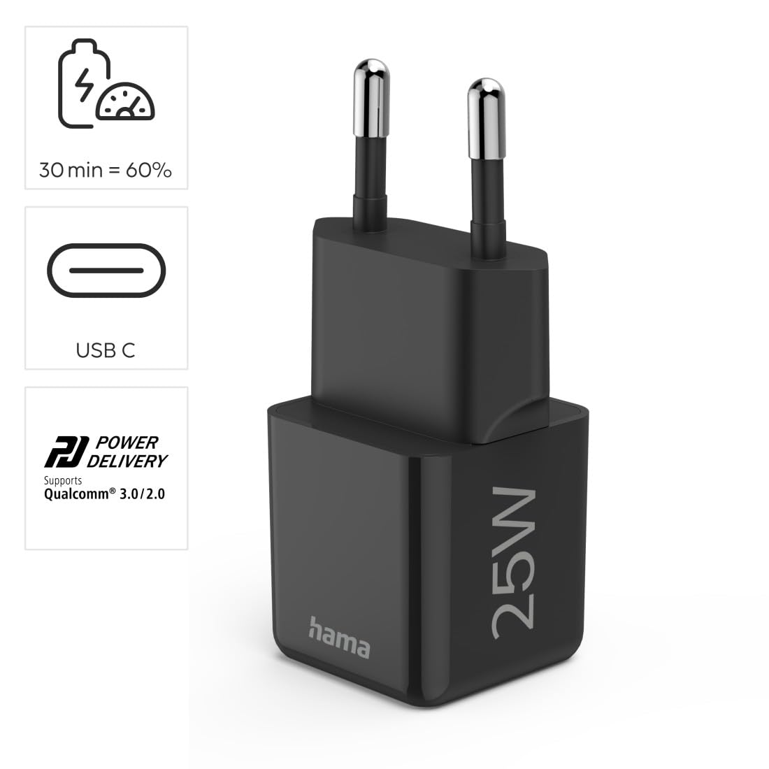 hama-25w-schnellladeger-t-set-mit-usb-c-ladekabel-1-5-m-usb-c-auf-usb-c-power-de image 2