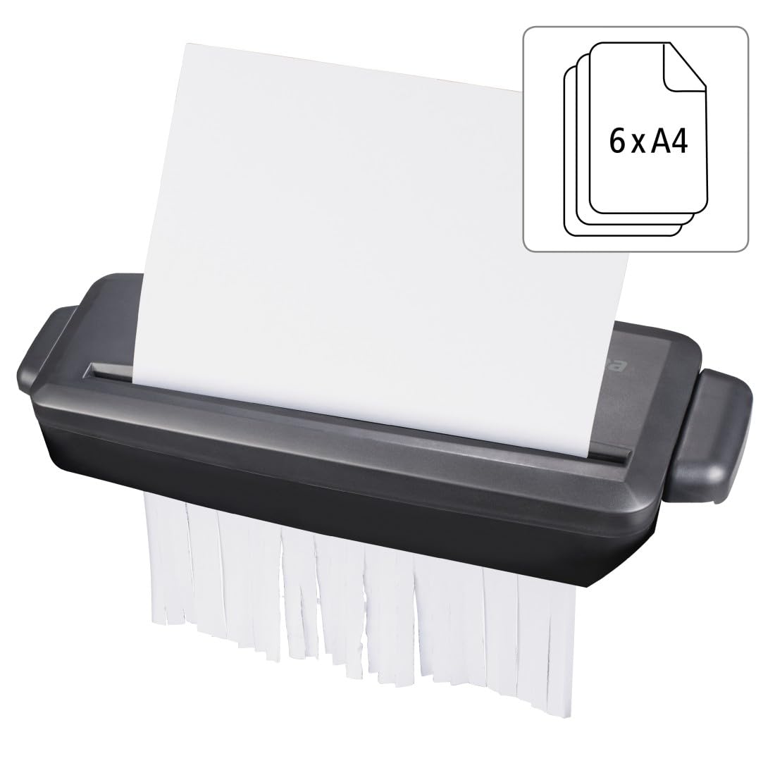 hama-mini-s6-aktenvernichter-aufsatz-f-r-papierkorb-streifenschnitt-8-mm-bis-6-b image 4