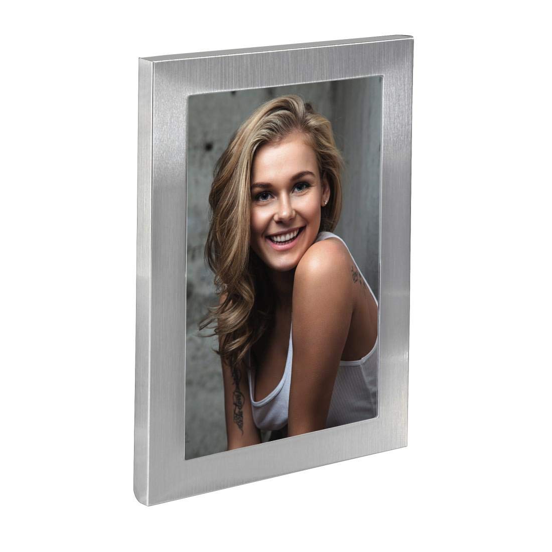 hama-bilderrahmen-davos-10x15-cm-metall-fotorahmen-mit-samtr-ckwand-glas-scheibe image 2