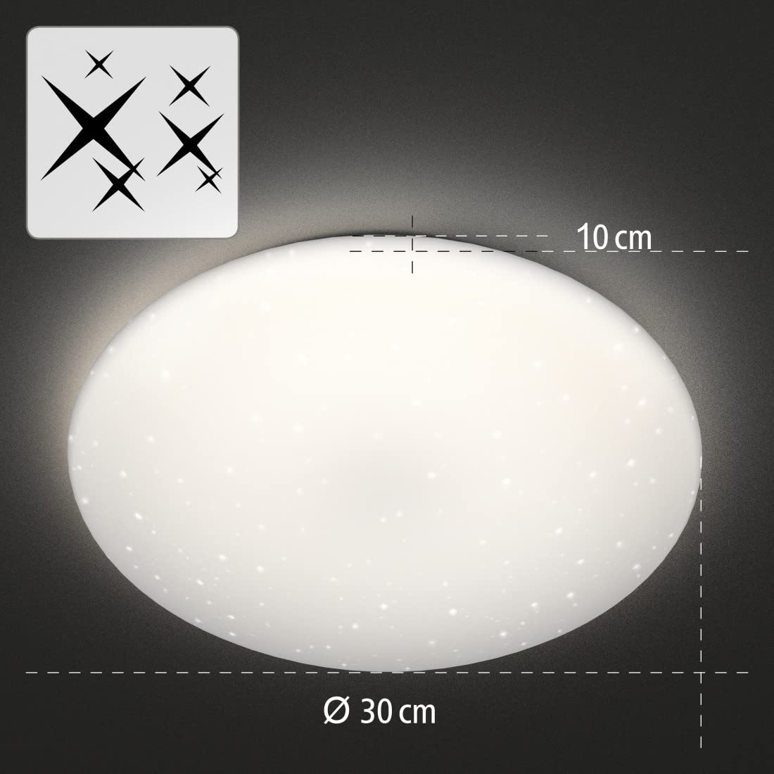 hama-led-deckenleuchte-dimmbar-wlan-smart-home-deckenlampe-mit-app-und-sprachste image 3
