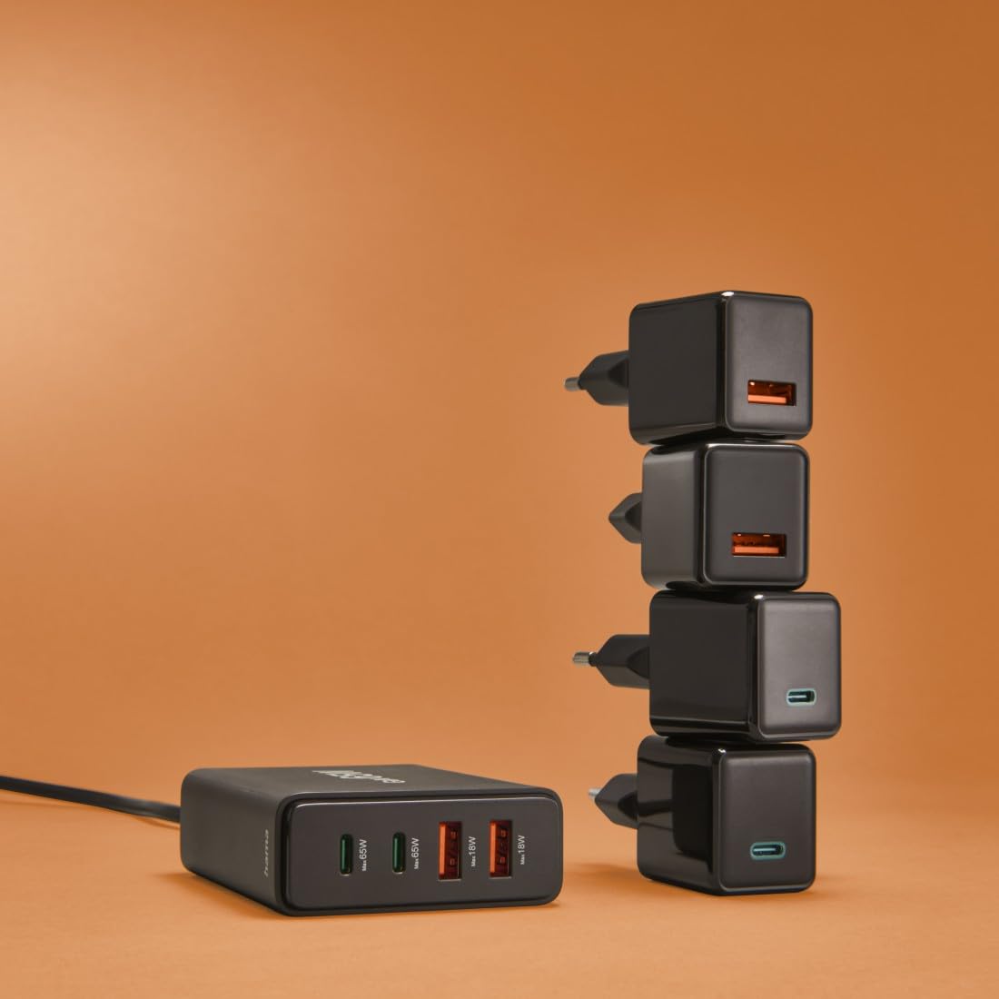 hama-65w-gan-ladestation-4-fach-usb-c-pd-usb-a-schnellladeger-t-mit-1-5-m-kabel- image 8