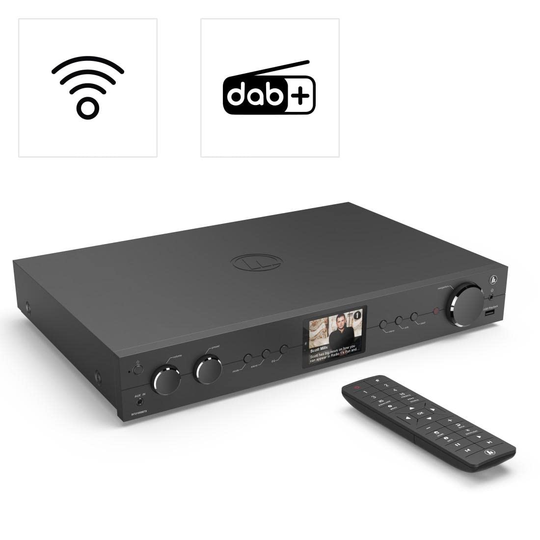 hama-dit2105sbtx-dab-digitalradio-hifi-tuner-mit-internetradio-fm-bluetooth-rx-t image 2