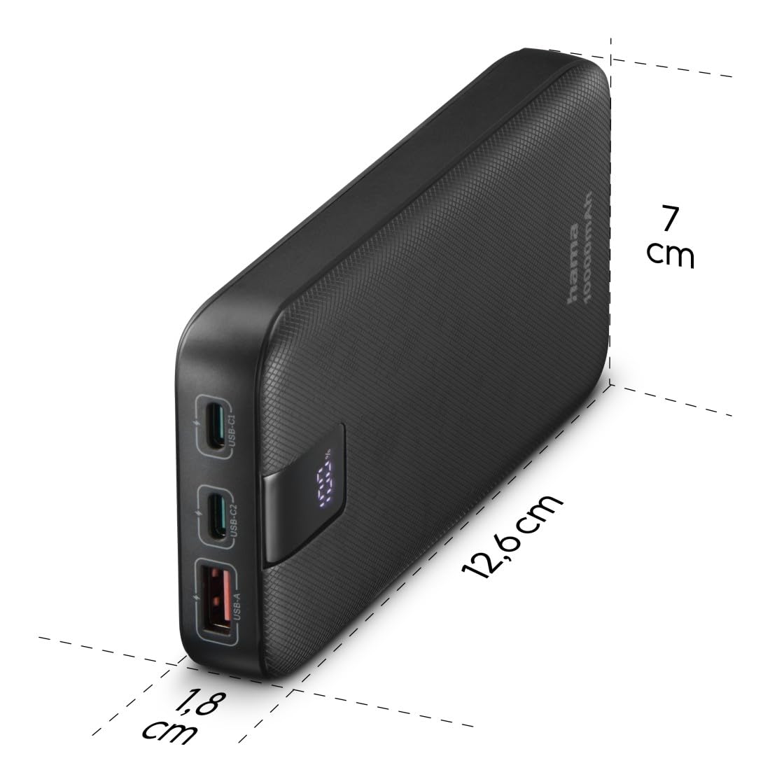 hama-powerbank-pd-10-10000-mah-externer-akku-mit-2x-usb-c-1x-usb-a-power-deliver image 6