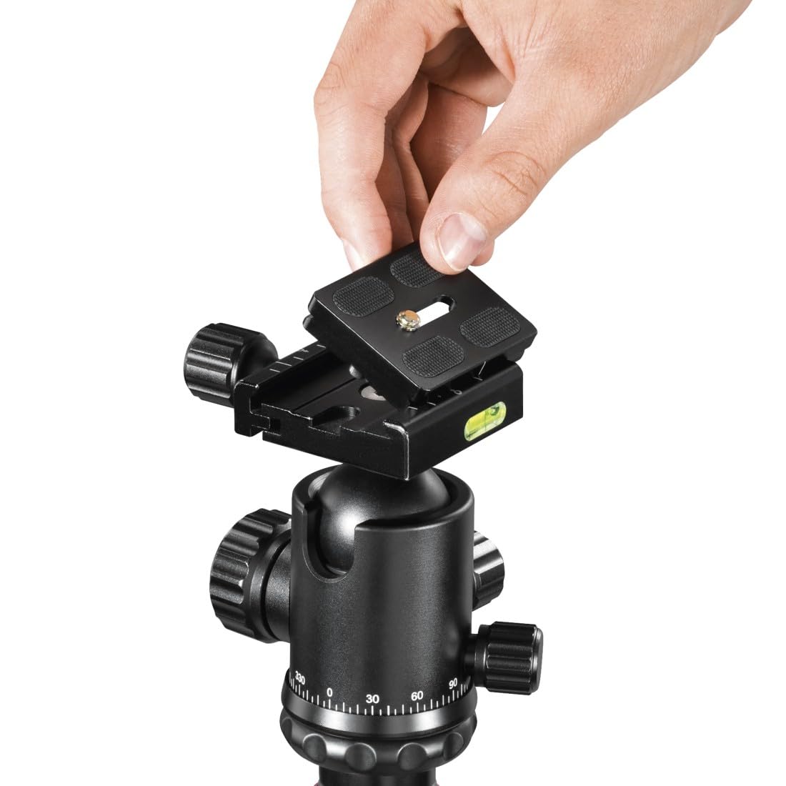 hama-ramble-ii-duo-carbon-reisestativ-kugelkopf-arca-swiss-handy-halterung-einbe image 6