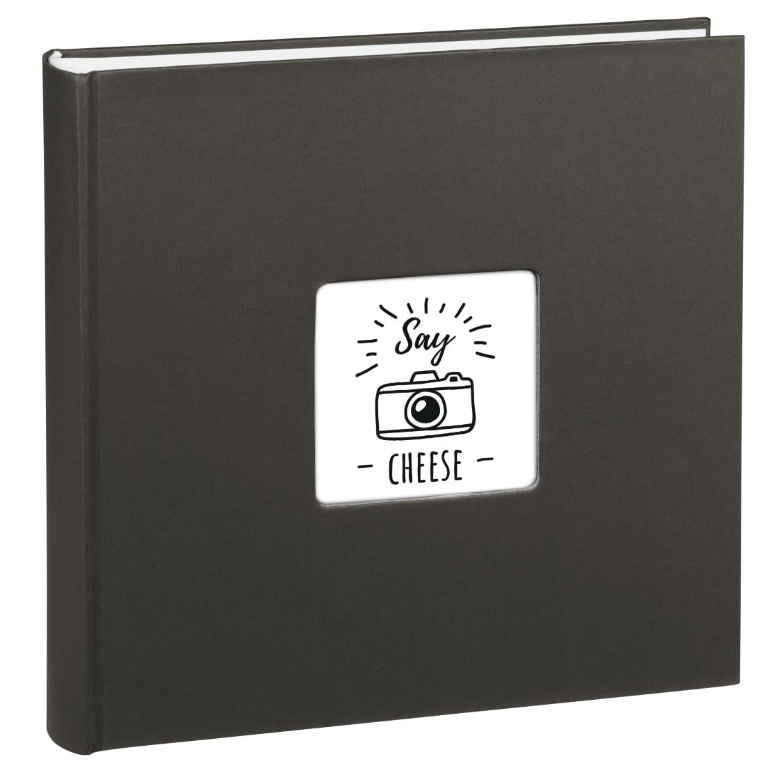 hama-jumbo-fotoalbum-fine-art-30x30-cm-schwarz-fotobuch-mit-100-wei-en-seiten-f- image 1