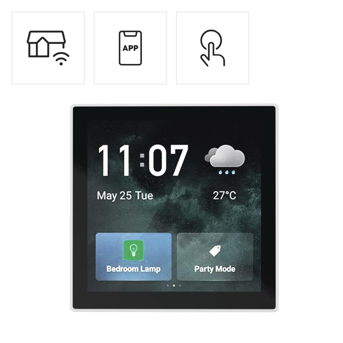 hama-smart-home-zentrale-mit-4-wanddisplay-touchscreen-zentrale-zur-smart-home-s image 2