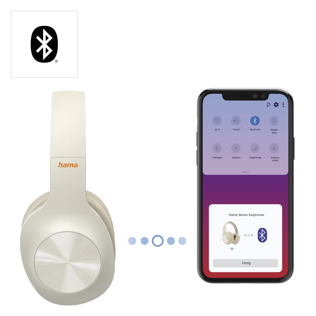 hama-spirit-calypso-bluetooth-over-ear-kopfh-rer-beige-kabellos-faltbar-38-h-akk image 3
