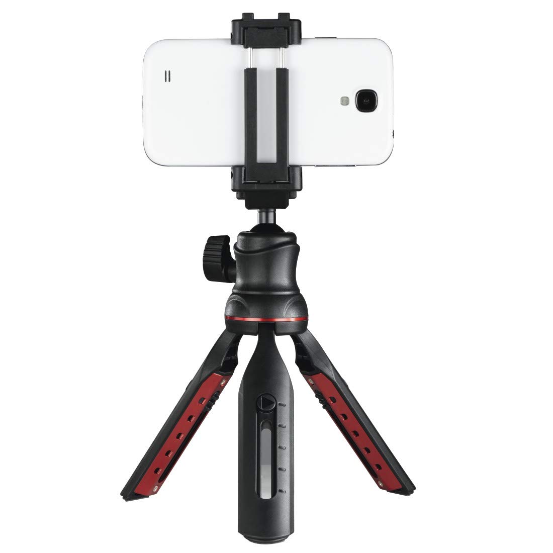 hama-solid-ii-handy-stativ-mit-bluetooth-fernausl-ser-reisestativ-selfiestick-3d image 2