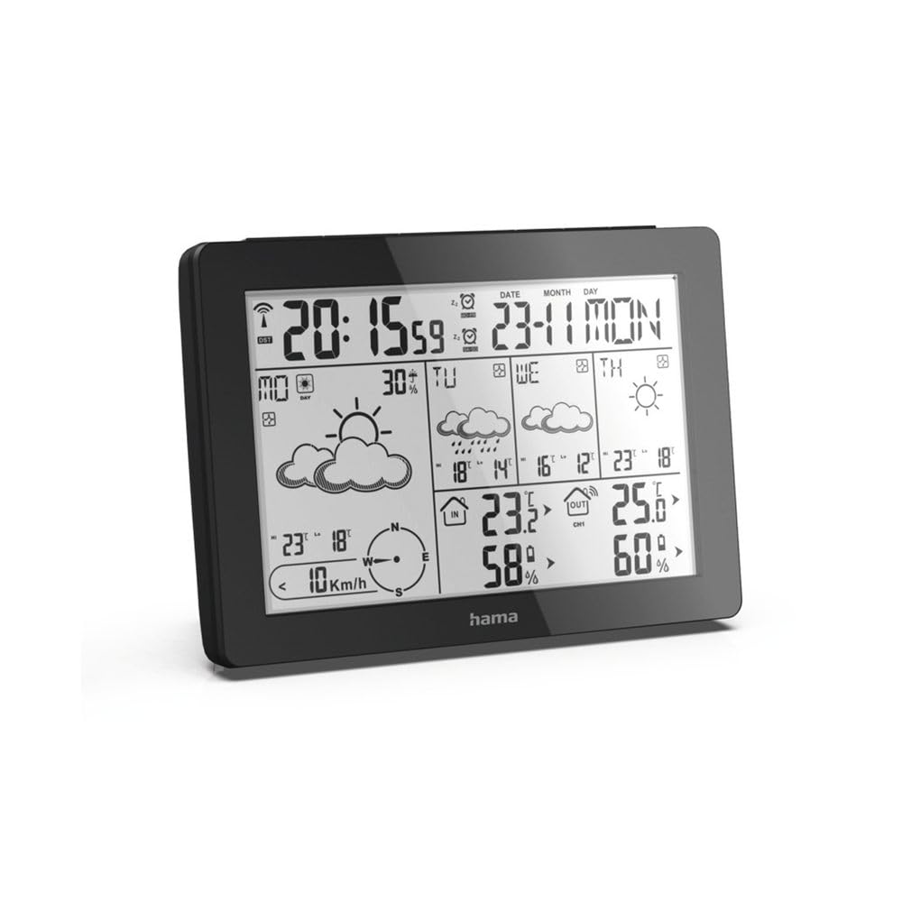 hama-meteotime-profi-wetterstation-mit-au-ensensor-funk-wetterstation-mit-profes image 2