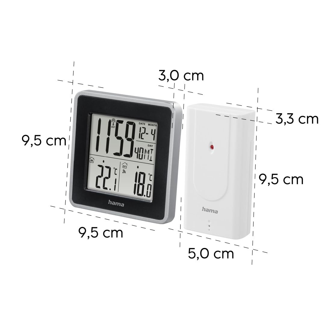 hama-ews-intro-digitale-funk-wetterstation-mit-uhr-au-ensensor-thermometer-innen image 4
