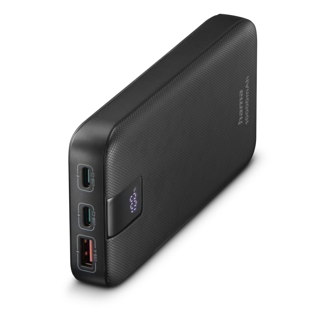 hama-powerbank-pd-10-10000-mah-externer-akku-mit-2x-usb-c-1x-usb-a-power-deliver image 1