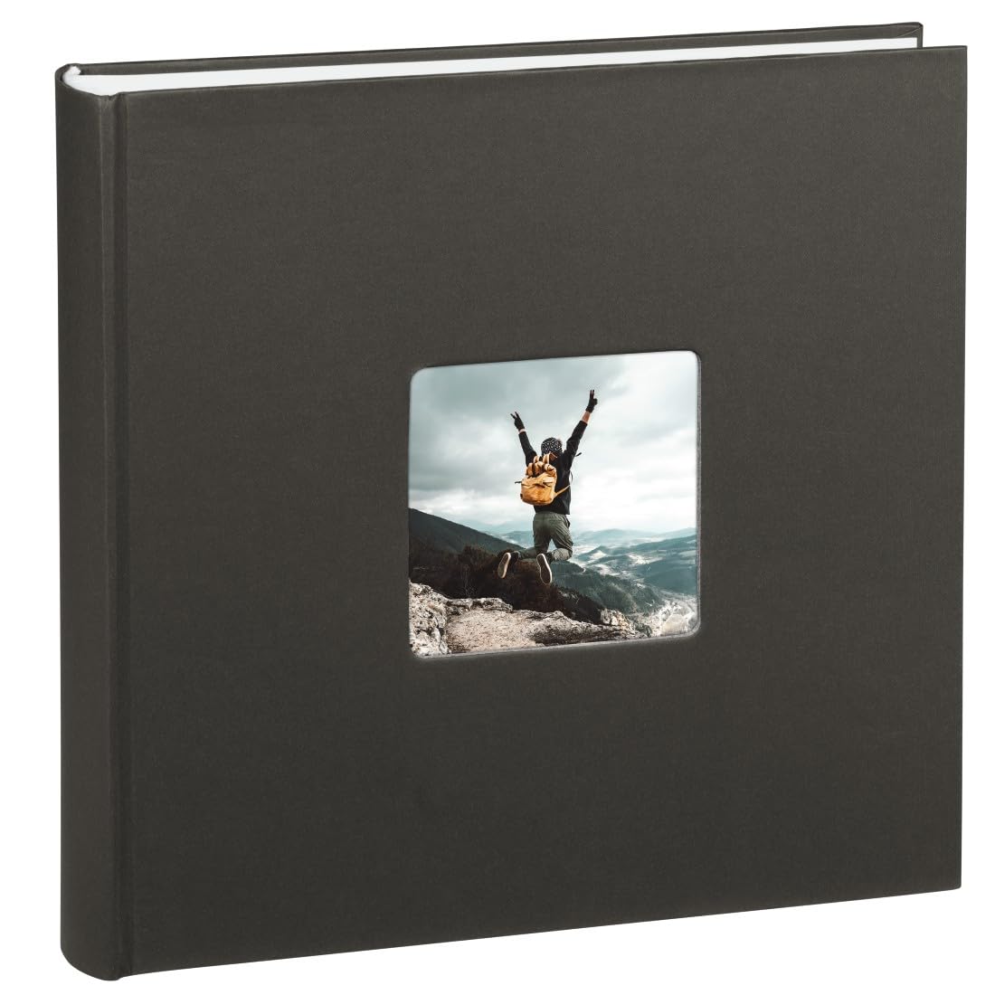 hama-jumbo-fotoalbum-fine-art-30x30-cm-schwarz-fotobuch-mit-100-wei-en-seiten-f- image 3